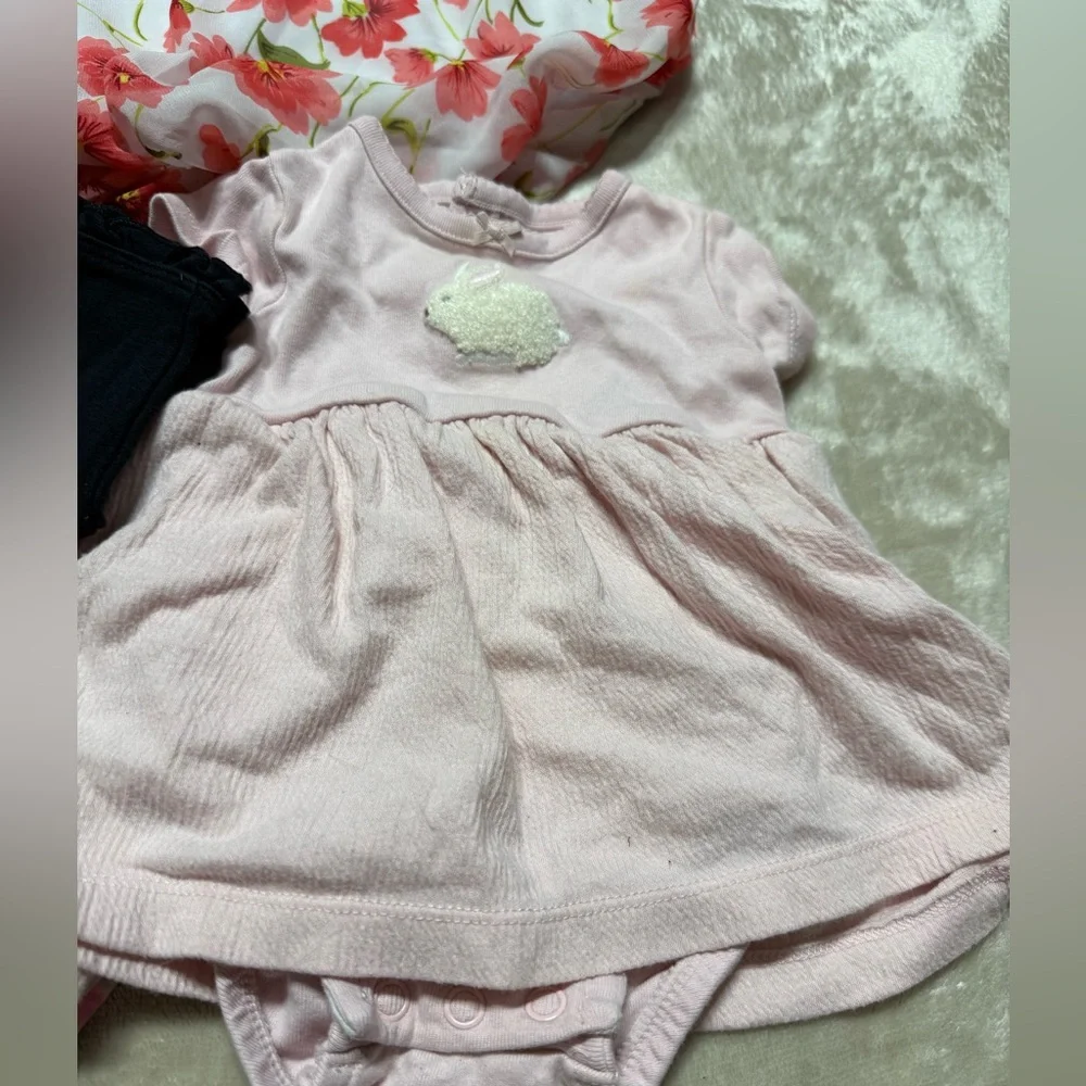 Baby Girl Tops Dresses Bundle Lot | 3M | Carter’s and more